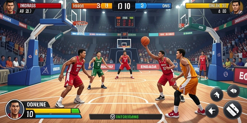 Gameplay yang mendebarkan dan penuh tantangan.