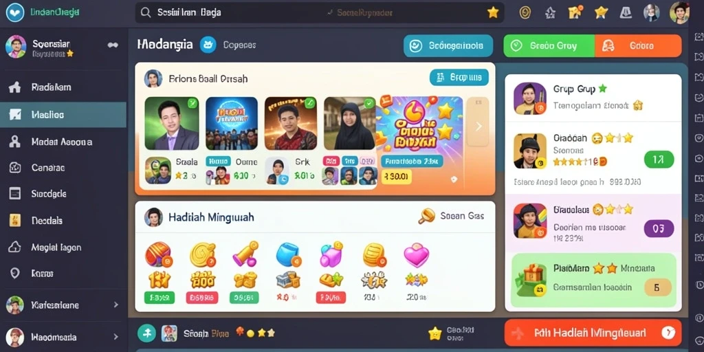Tantangan seru yang menguji strategi dan ketangkasan.