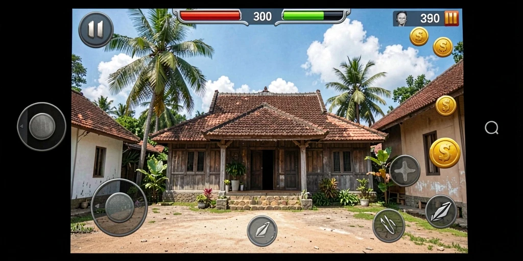 Tangkapan layar menunjukkan mode multiplayer yang seru.