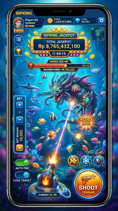 idpking — layar beranda